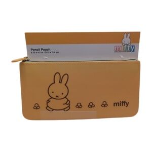 MIFFY by Magenta Yellow PVC Waterproof Zippered Pouch NWT